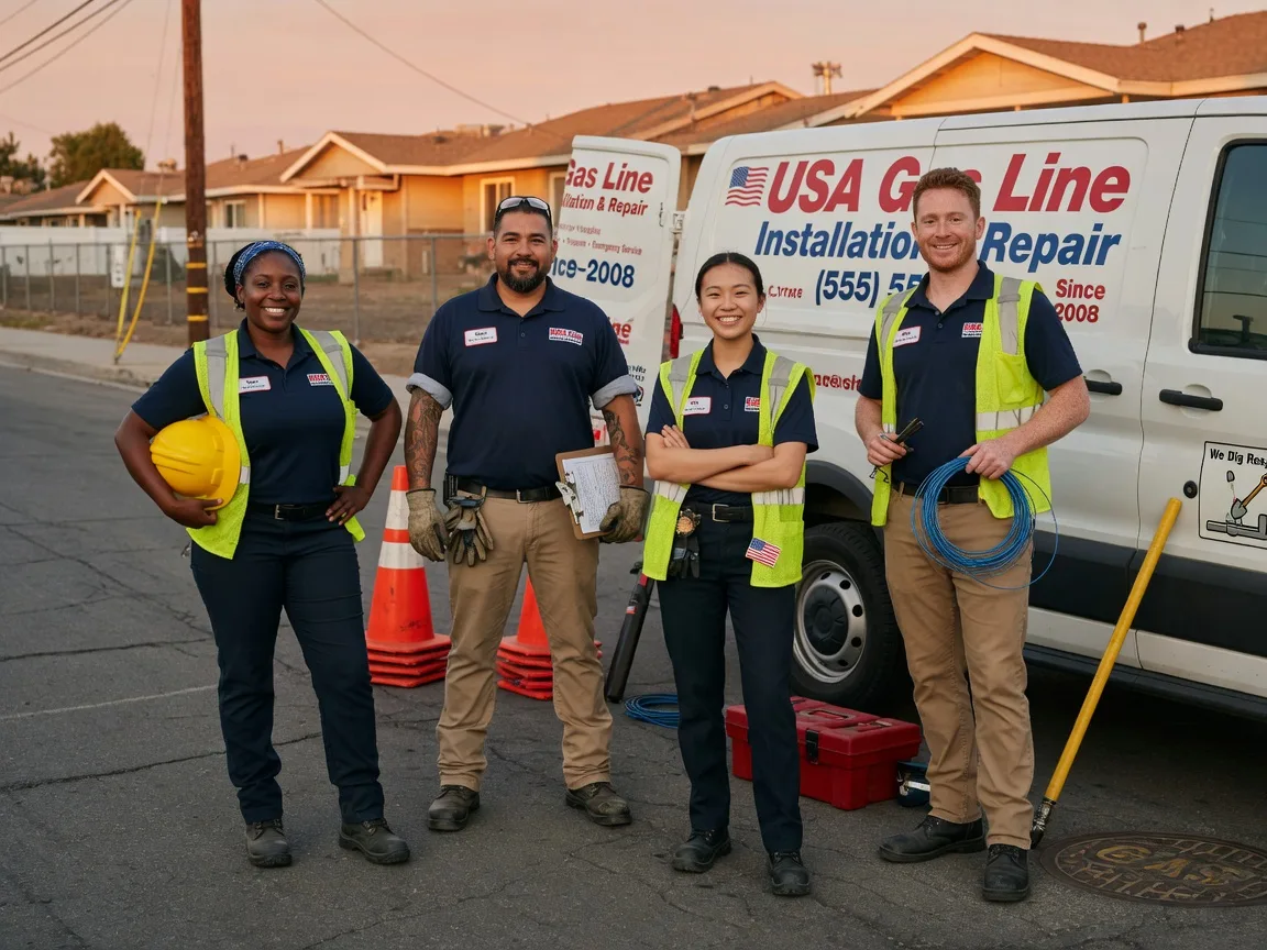 Gas Line Installation company in Halls, TN